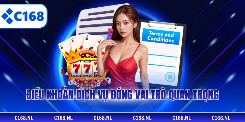Điều khoản dịch vụ đóng vai trò cực quan trọng